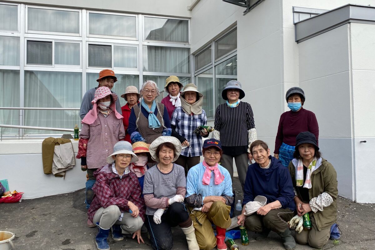 工事を終えて二年ぶり！風連中央婦人会の皆様との温かい朝
